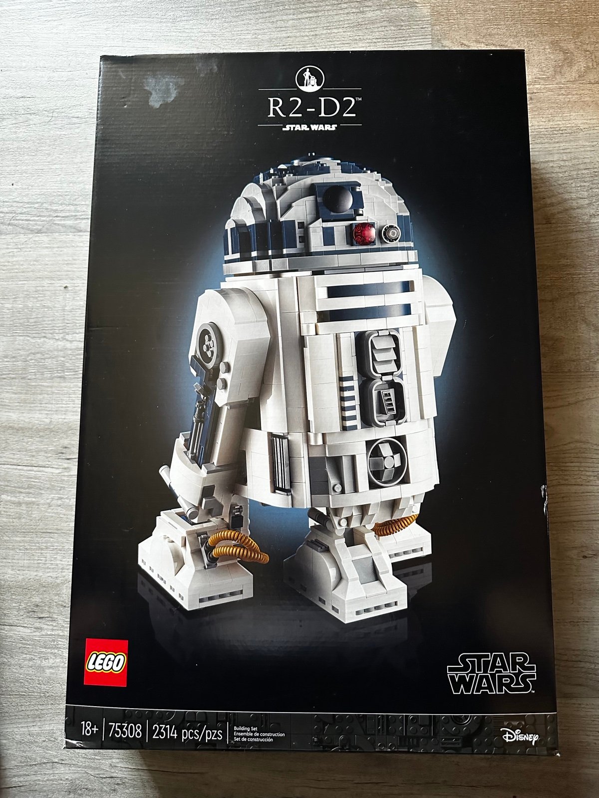 R2d2 star wars lego set