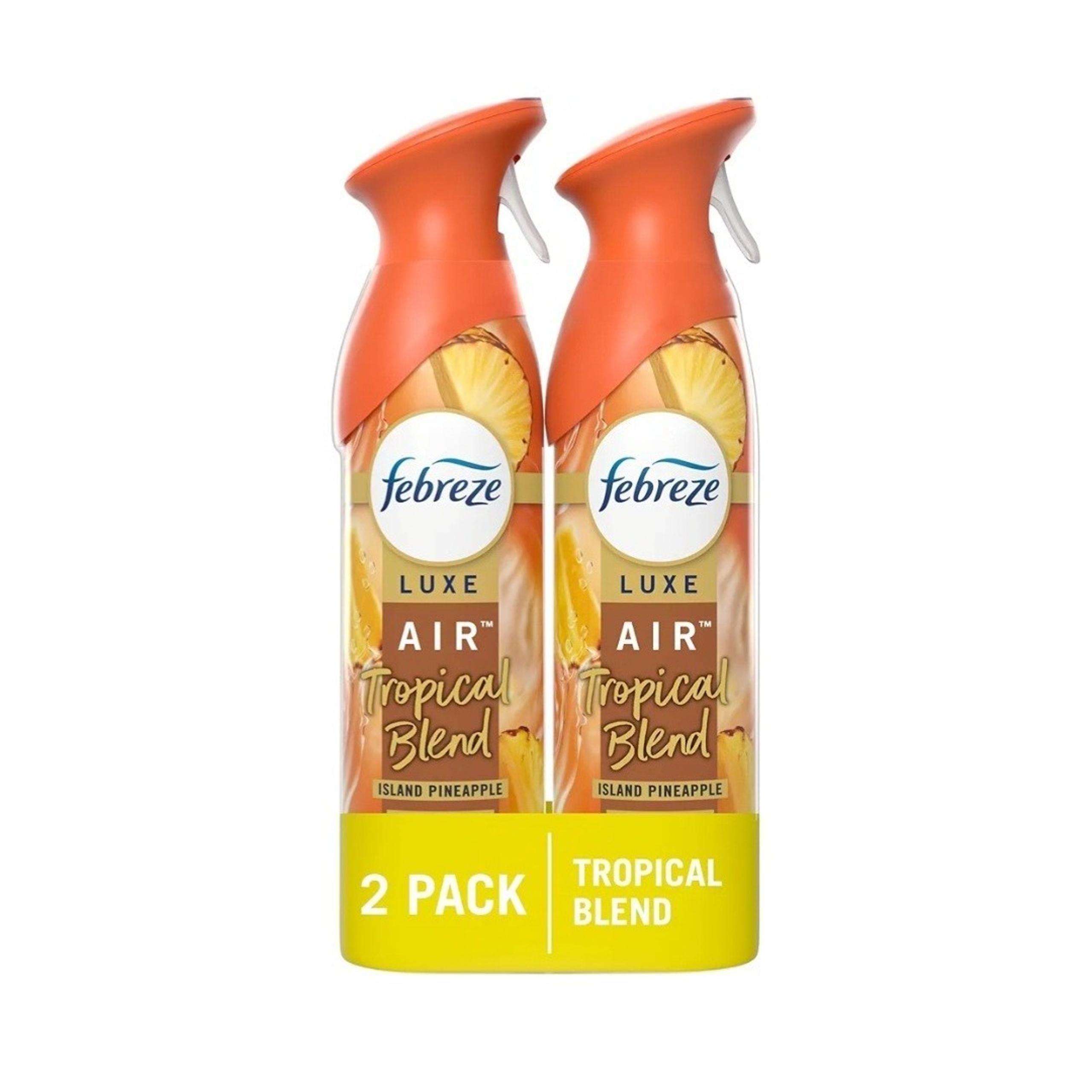 Febreze Air Freshener Room Spray Tropical Blend Scent Bathroom Home Fragrance