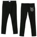 Lanvin Girls Cat Pocket Skinny Jeans size 4