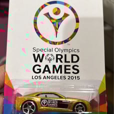 Hot Wheels Chevy Camaro Concept Special Olympics World Games Los Angeles 2015