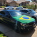 Brazil Hood Cover | Country Flags | Hood Flags | 150x120cm