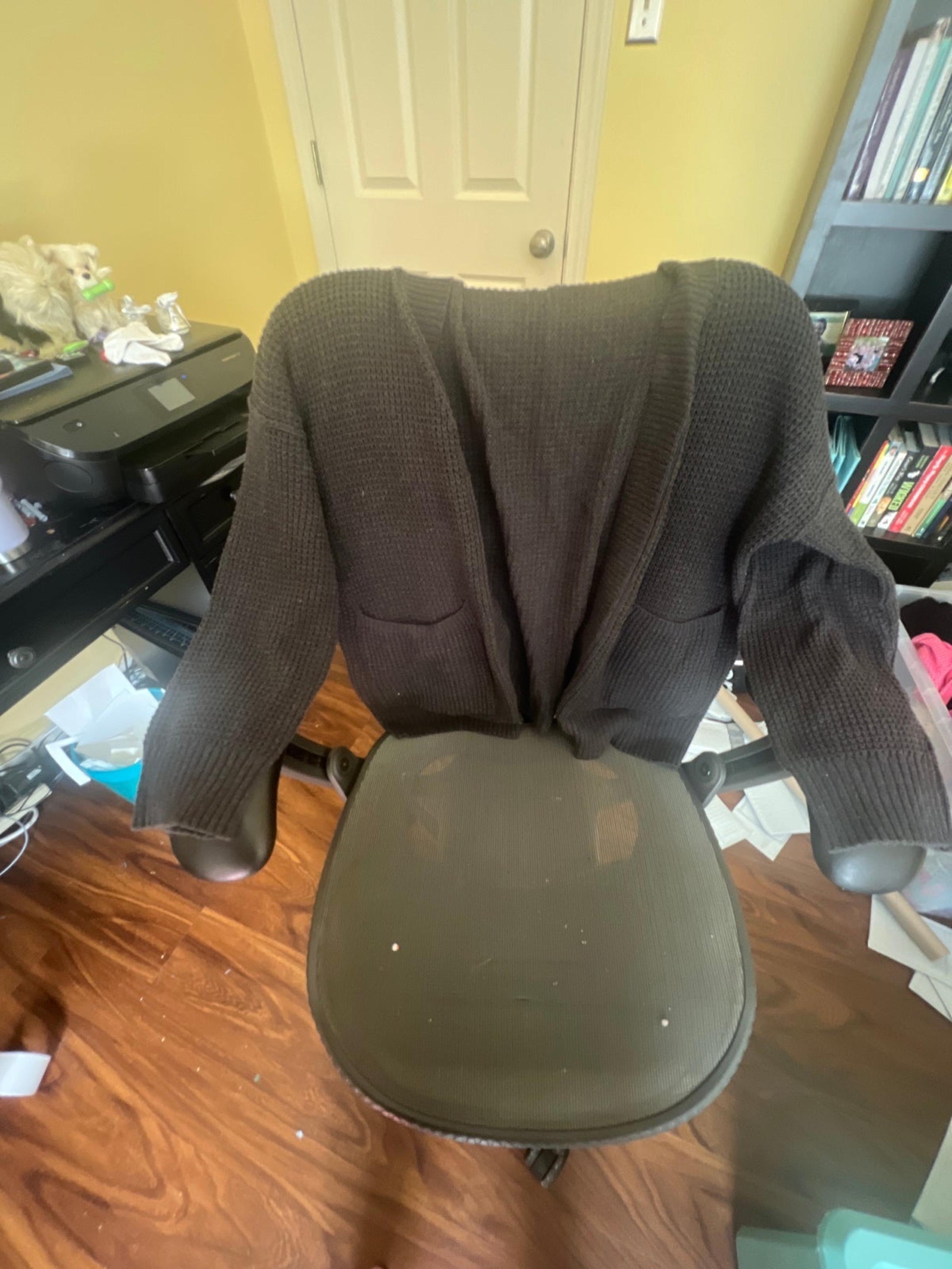 Dark grey cardigan 2xl with pockets