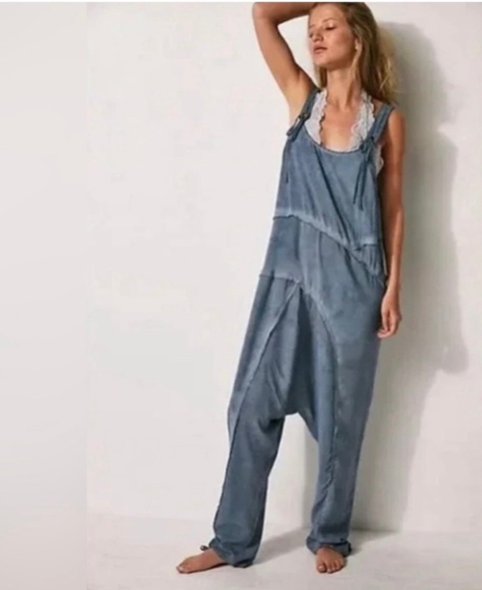 Free People Pajama Jumpsuit (size: XS)