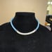 honora white pearl sterling necklace choker