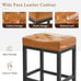 Modern Kitchen Island stools, wiskey brown