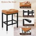 Modern Kitchen Island stools, wiskey brown