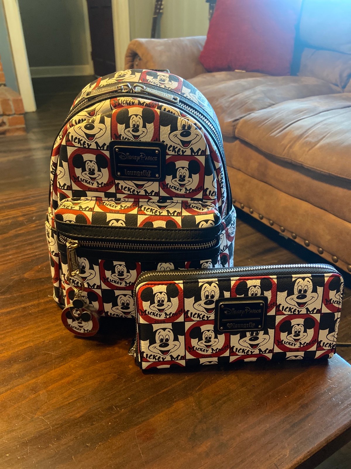 Mickey Clubhouse Mini Backpack w/ wallet