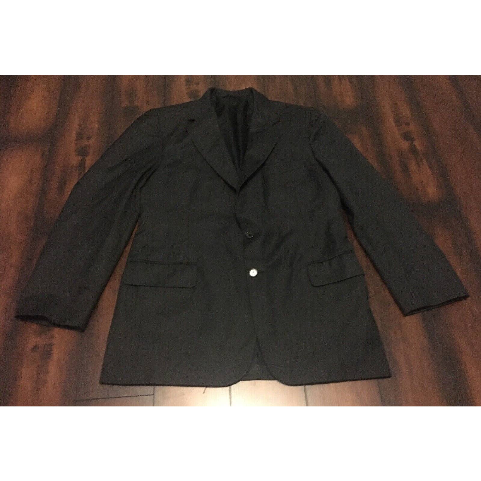 Hickey Freeman & Son 41R 41 Regular Sport Coat Charcoal Gray Blazer Jacket Men’s
