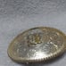 Montana Silversmiths Silver Flower Filigree Engraved Buckle Letter E Great Shape