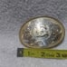 Montana Silversmiths Silver Flower Filigree Engraved Buckle Letter E Great Shape