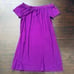 Victoria Secret 2000s Purple Off-the-Shoulder Swimsuit Coverup Sundress | Size L