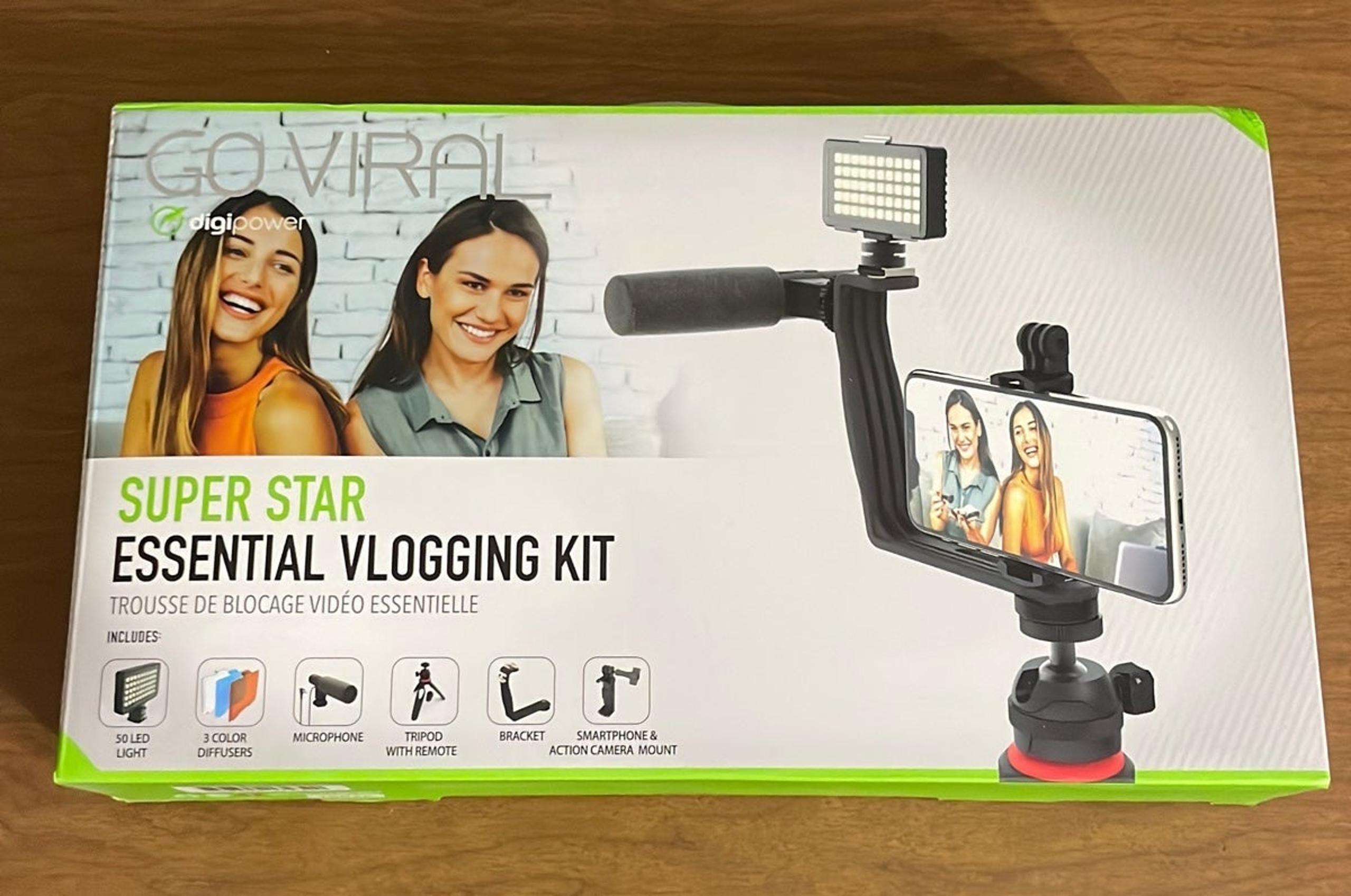Digipower Super star Essential Vlogging Kit Go Viral