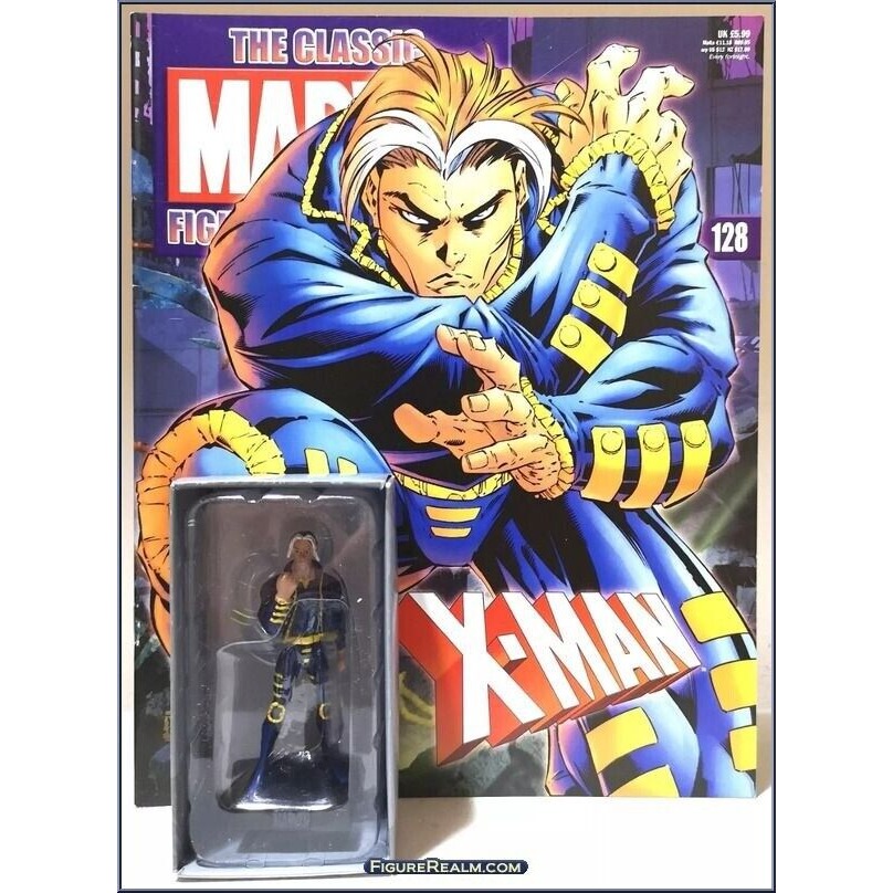 Eaglemoss 1:16 Classic Marvel Figurine w/Book: X-Man #128
