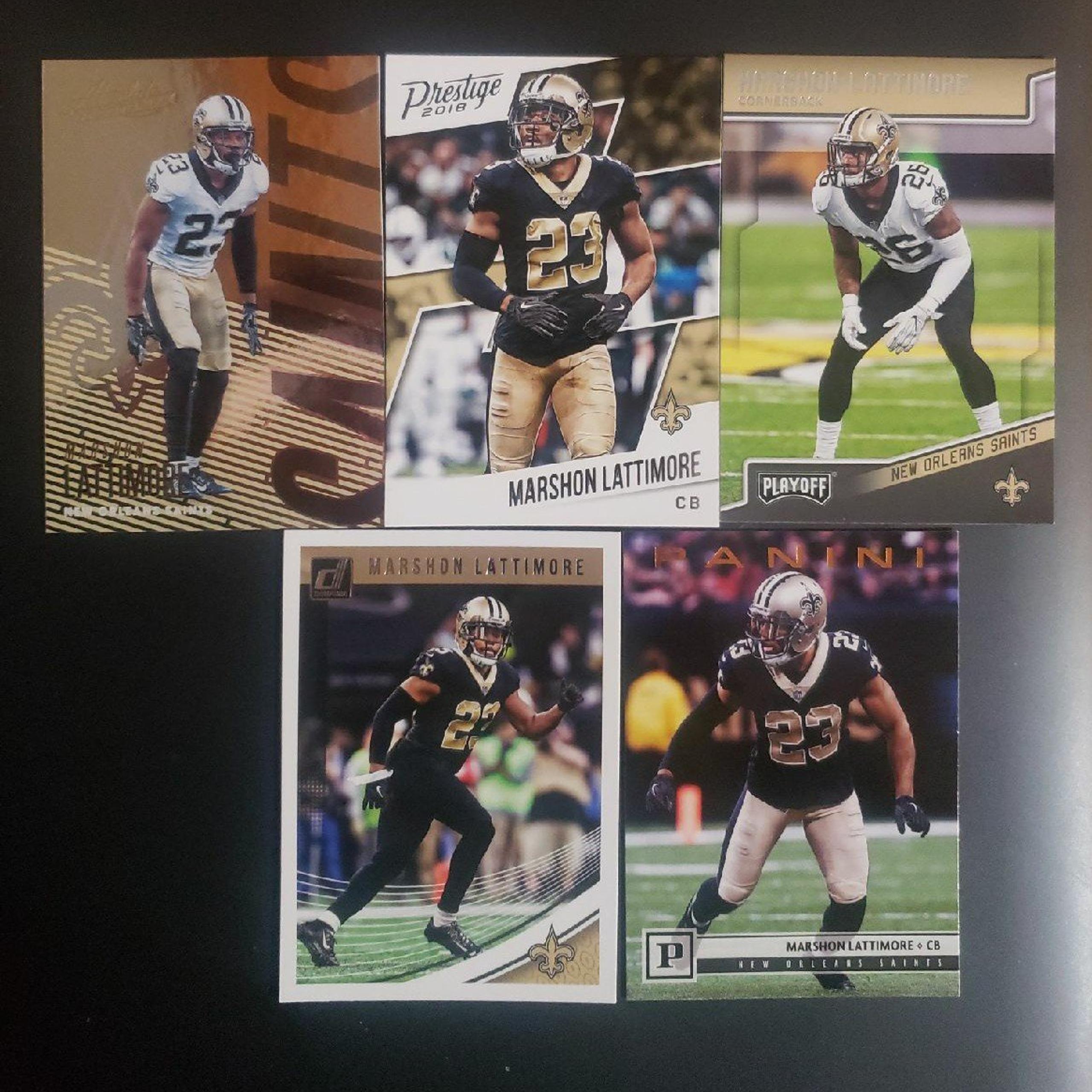 MARSHON LATTIMORE 2018 LOT NOLA SAINTS