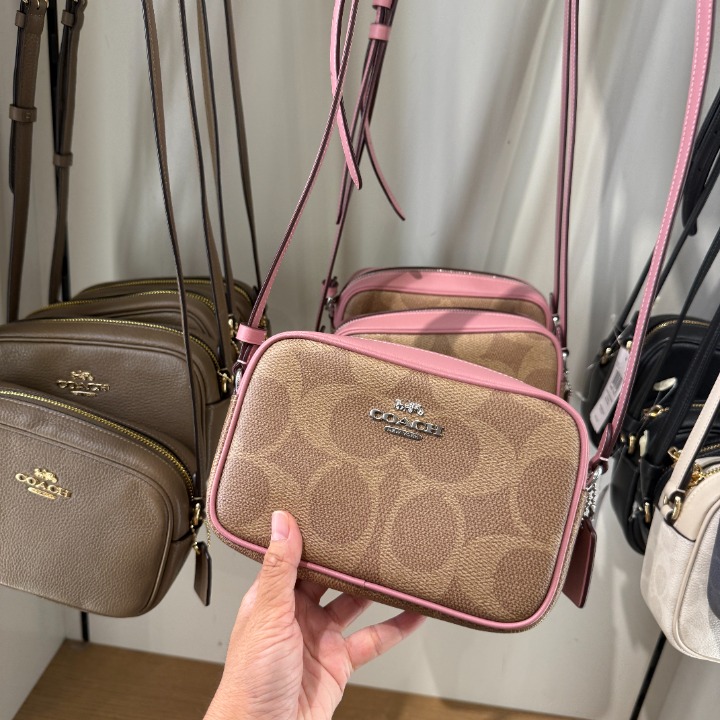 Coach Mini Jamie Camera Bag In Maxi Signature Canvas  CCO12