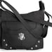 Concealed Carry Purse - Front Studded Pocket Leather Gun Purse - Black