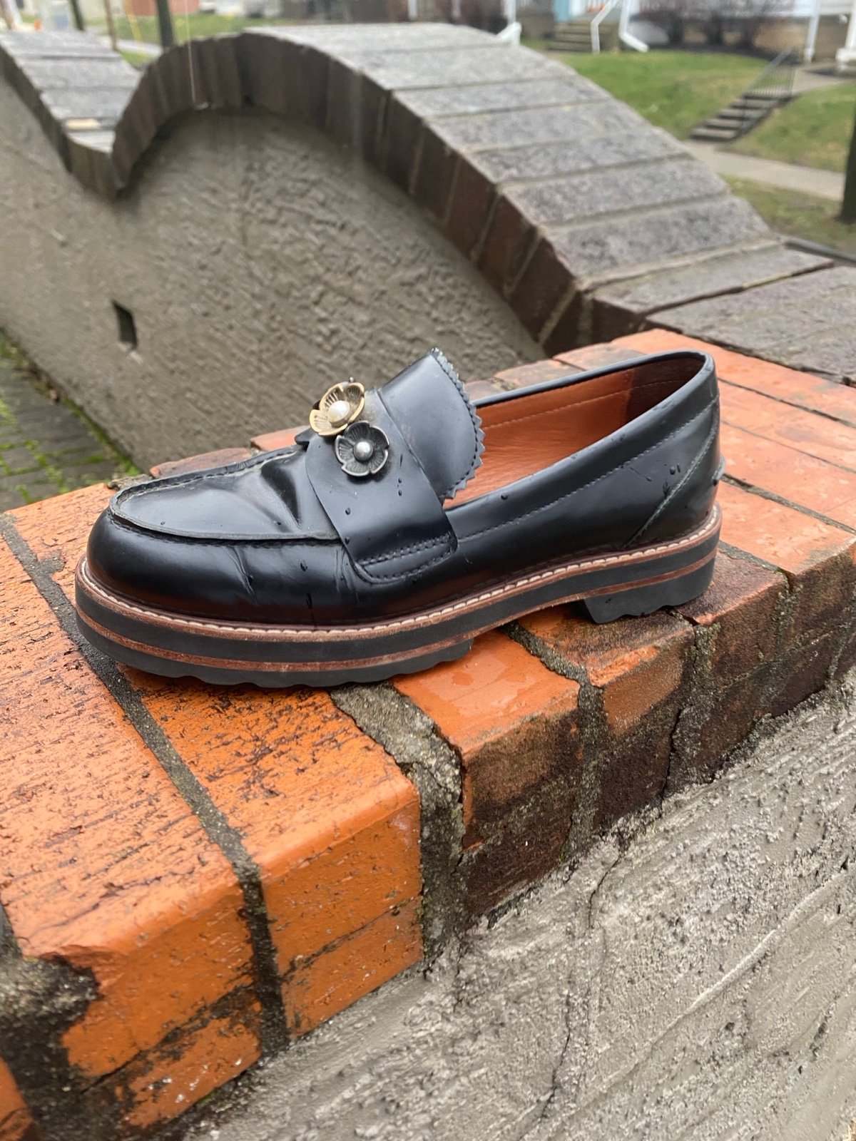 Coach Women's Coach Lenox Loafer Cabernet Leather
