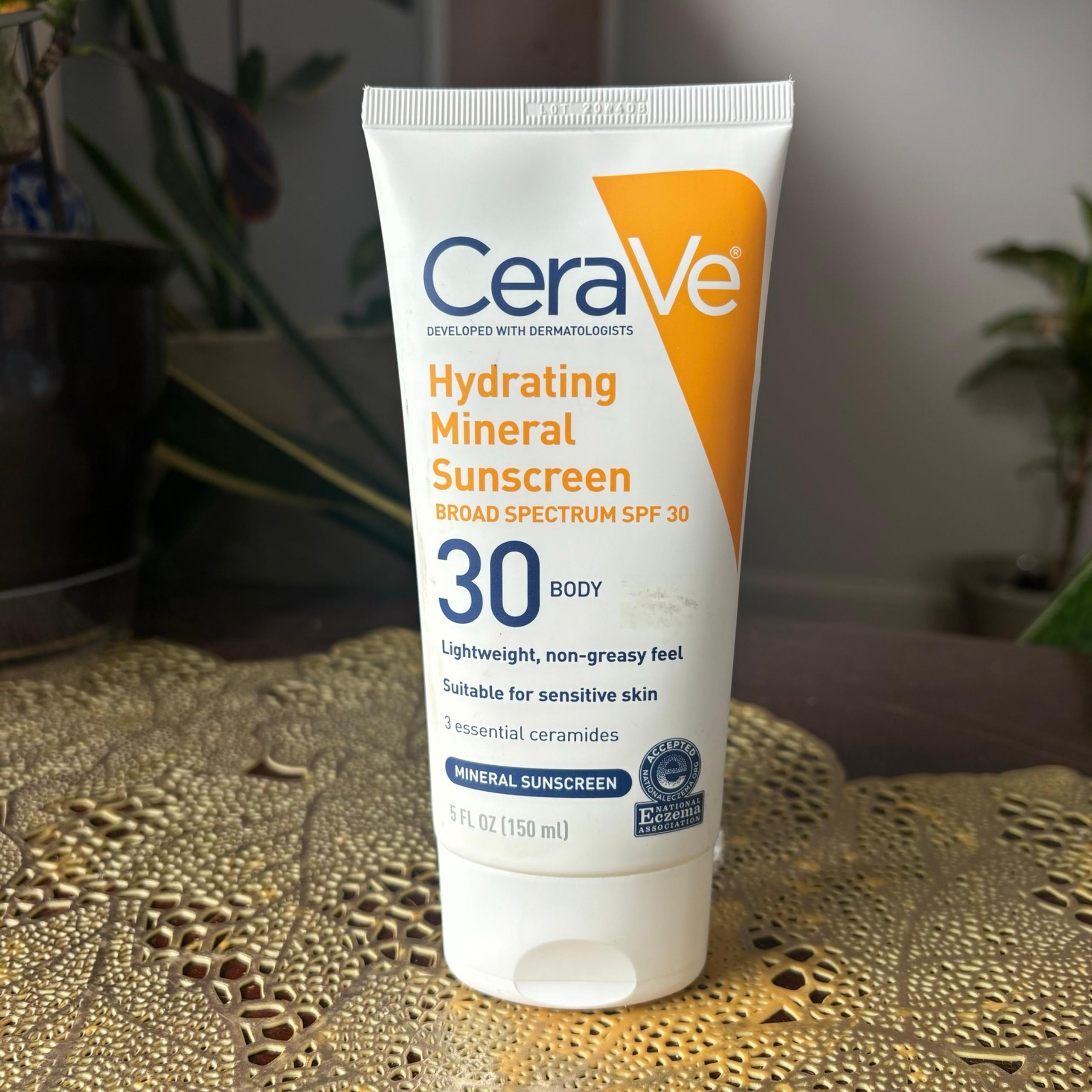 CeraVe Mineral Body Sunscreen - SPF 30 New