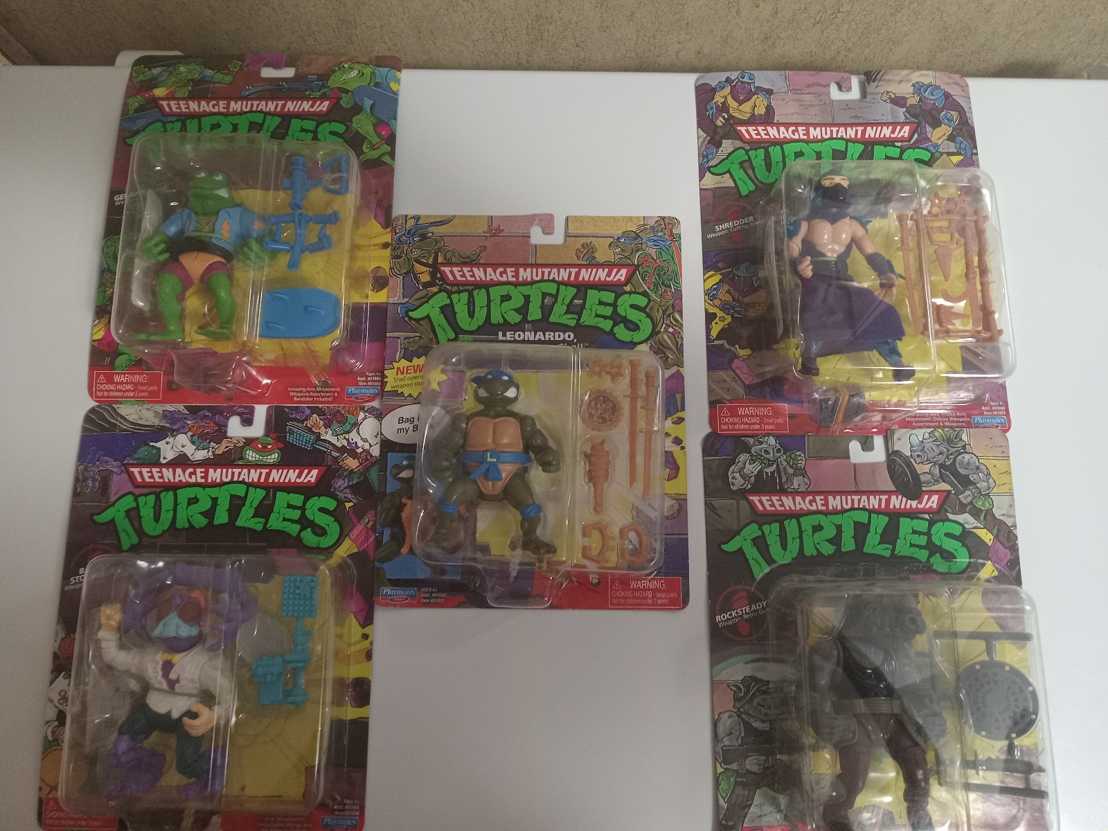 TMNT RE-RELEASE OF ORIGINAL FIGURES (NOT THE 1980S VERSION)