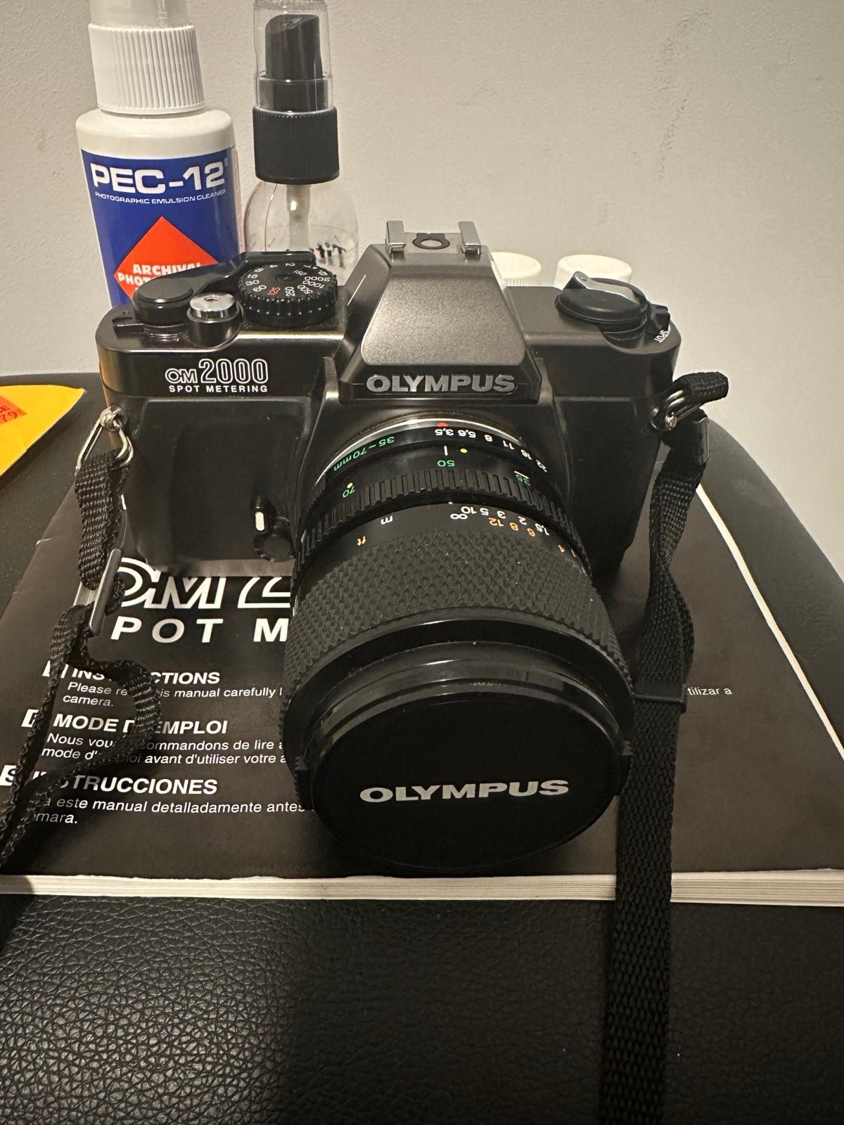 Olympus OM2000 Spot Metering Film Camer