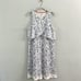 Tory Burch Kaley White Ellora Pima Cotton Popover Faux Layered Mini Dress