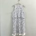 Tory Burch Kaley White Ellora Pima Cotton Popover Faux Layered Mini Dress
