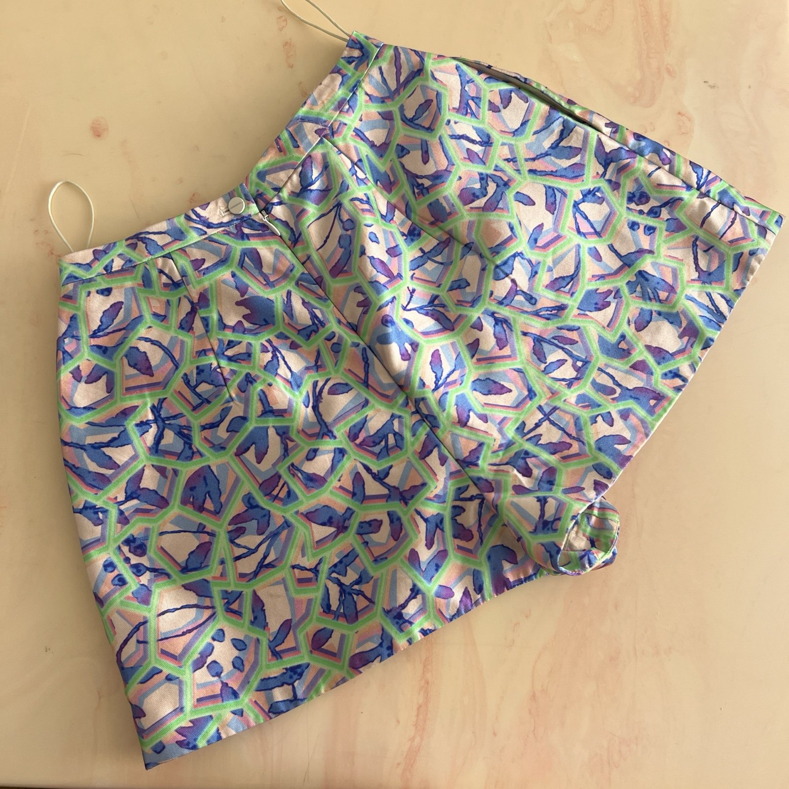 Silk Mini Shorts