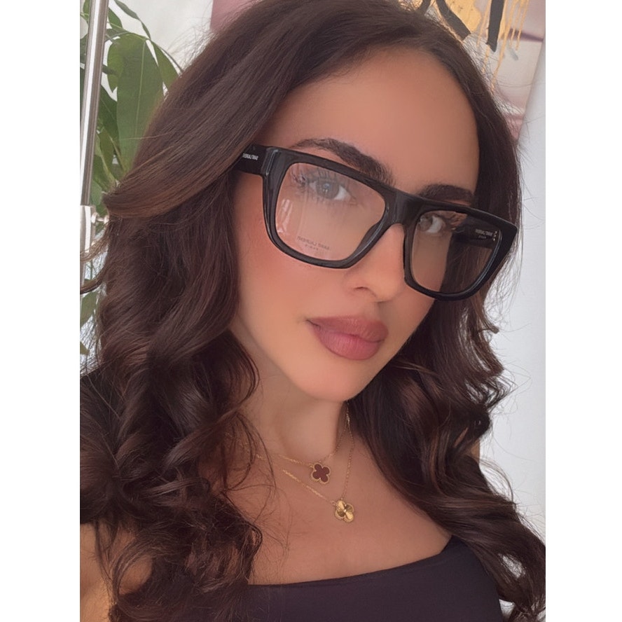 NEW Saint Laurent SL714 Thick Rim Black Eyeglasses Frames