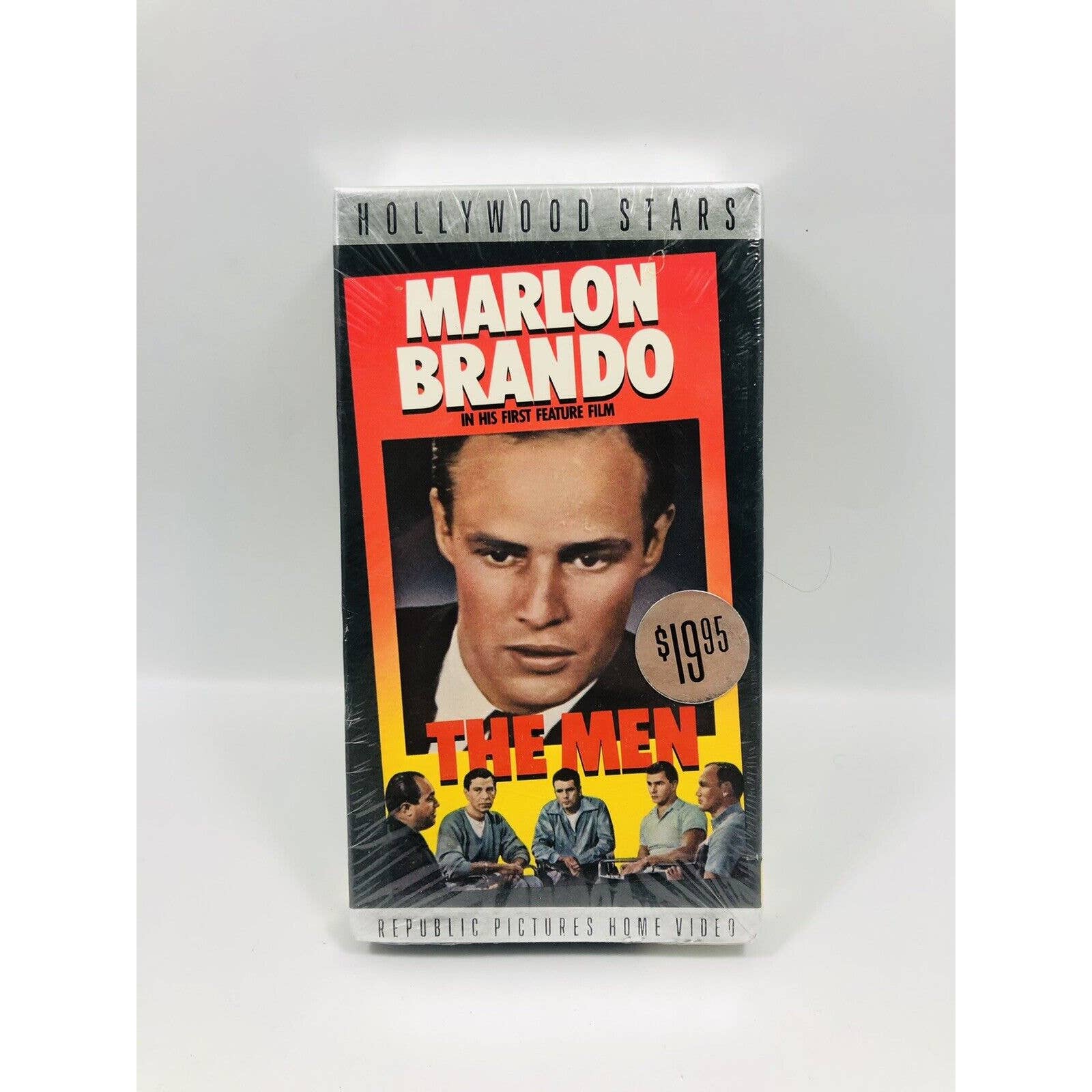 The Men Marlon Brando Film BETA Cassette 1987 RARE Sealed NEW