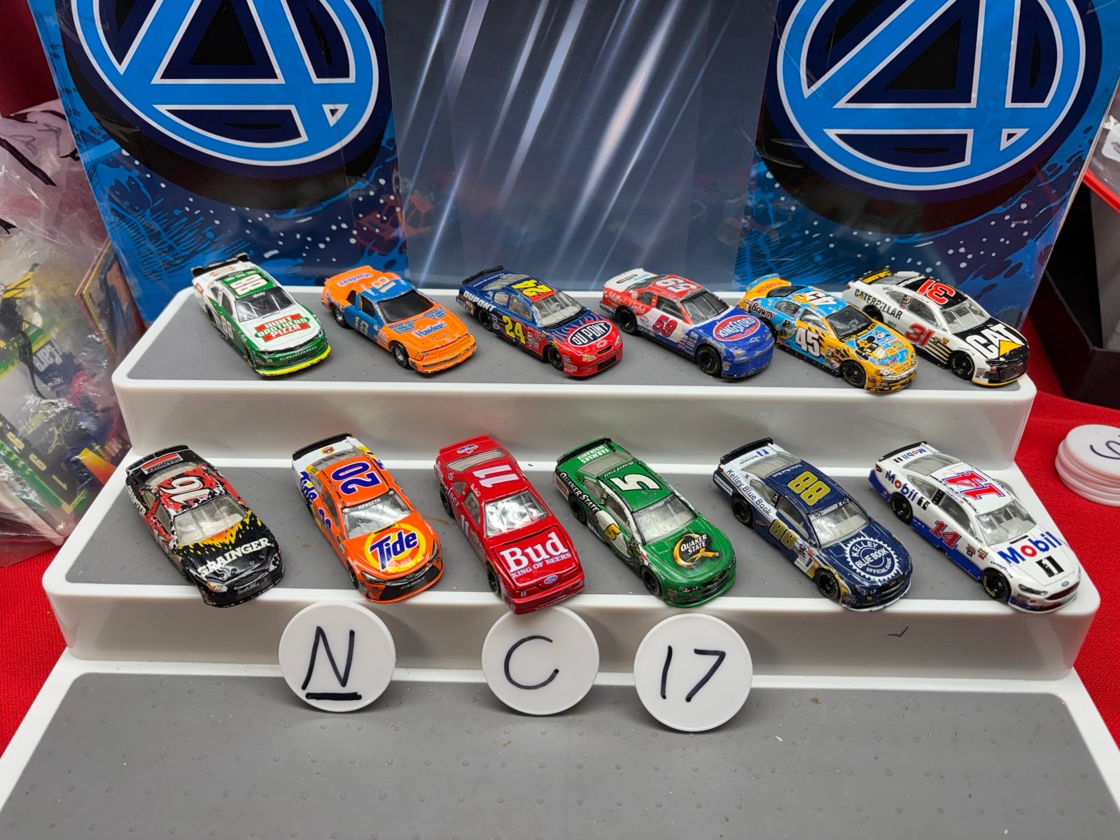 Loose NASCAR vehicles 12 preset Lots pick whichever lot you want