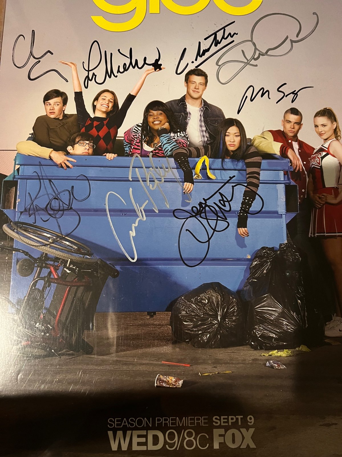 Glee Season 1 Signed Poster 11x17 | Mercari