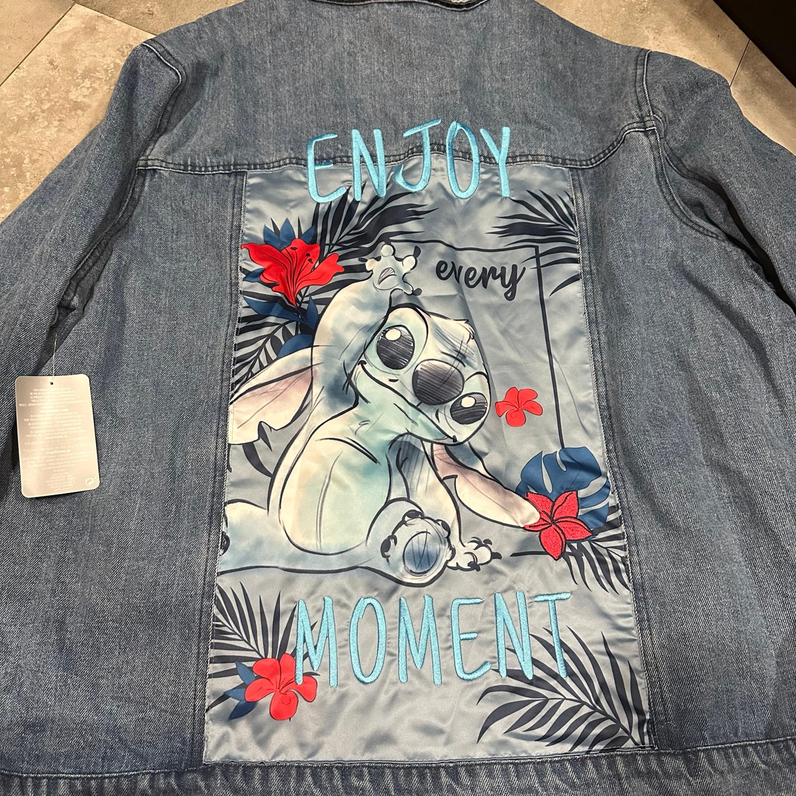 Disney STITCH Denim Jacket Adult