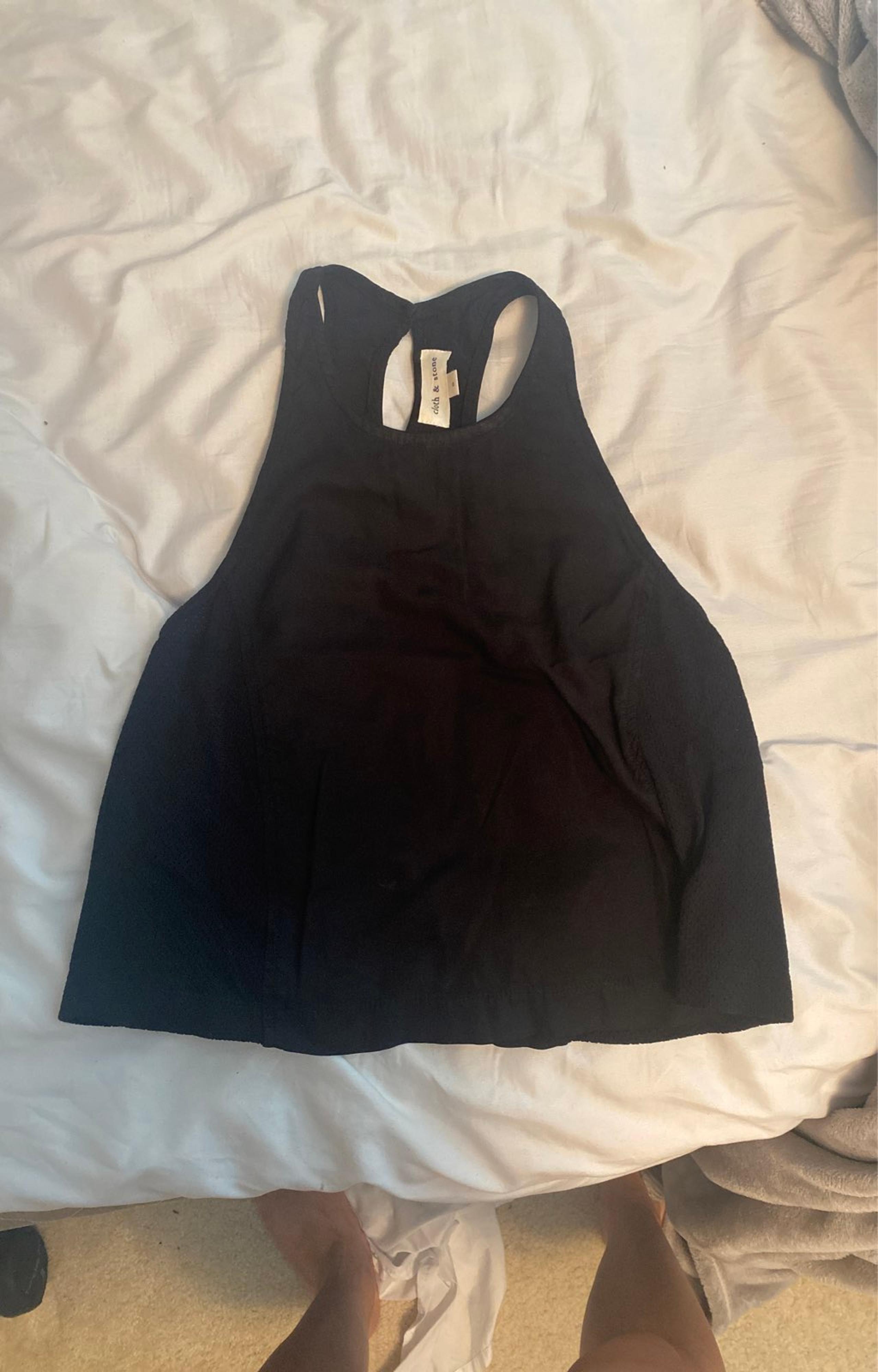 Black halter tank - Cloth & Stone