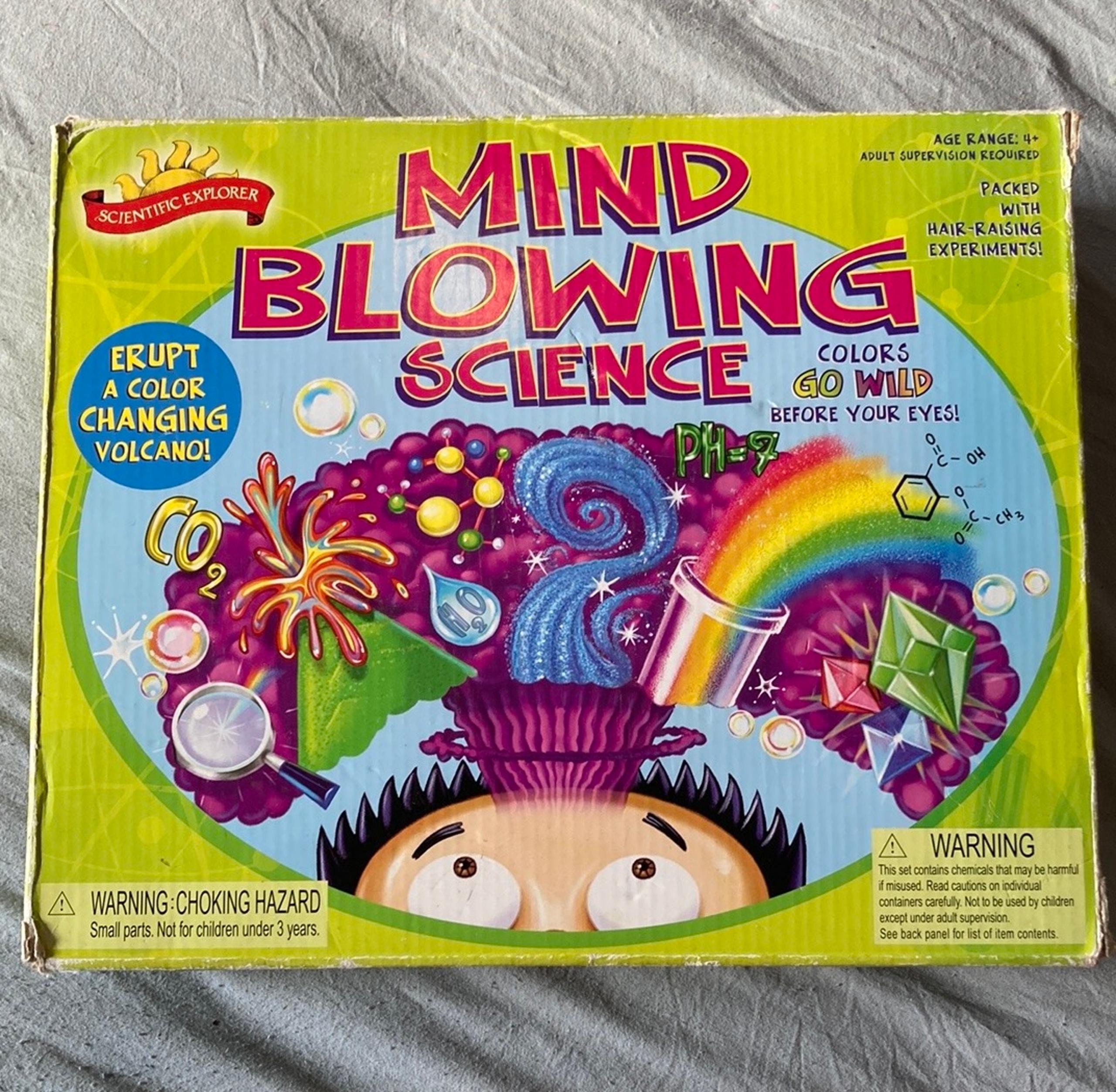 Mind Blowing Science Kit - Colorful Science Experiments for Kids