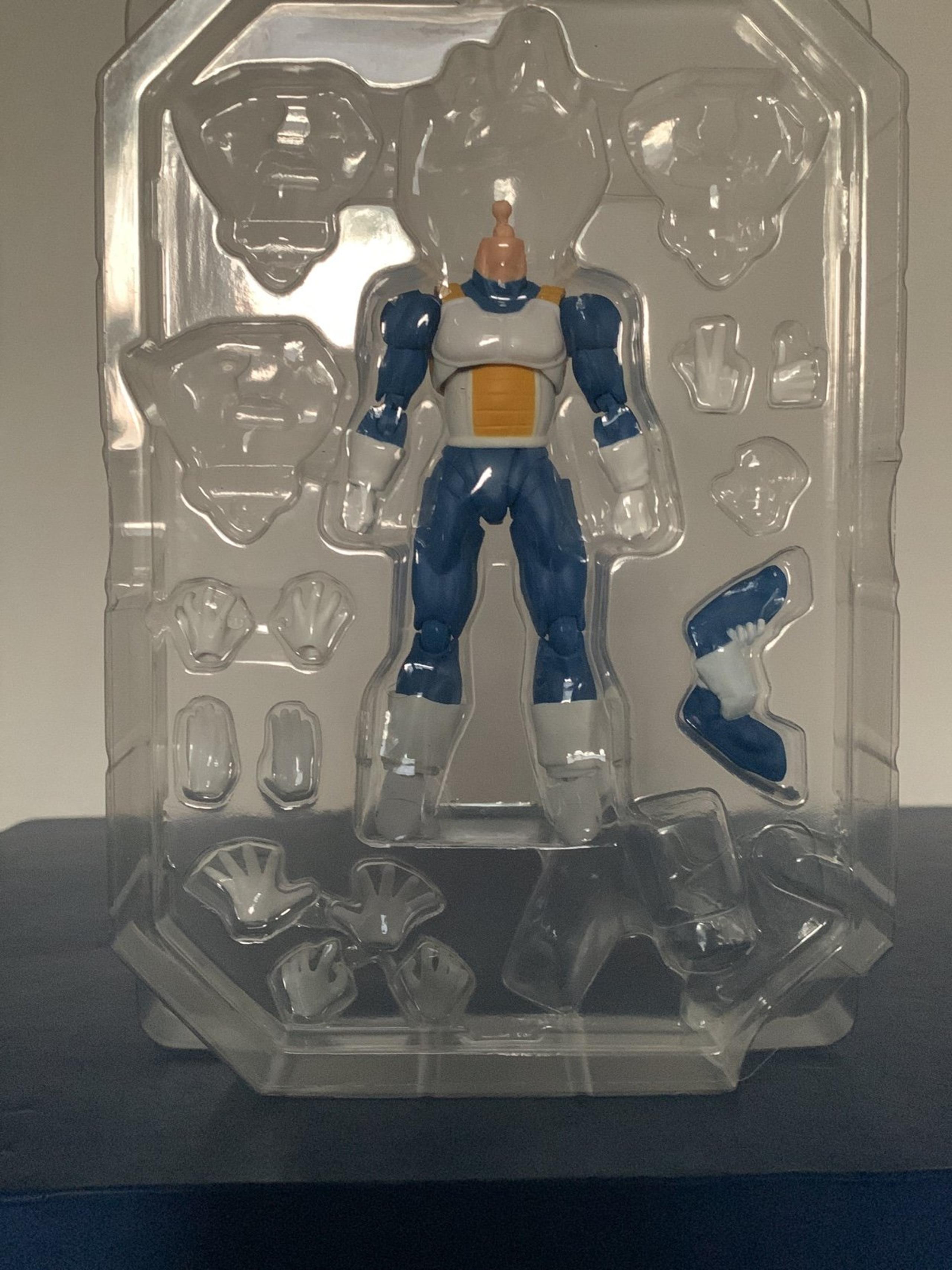 Demoniacal Fit Bitter Awakening Vegeta base body hands custom Fodder lot