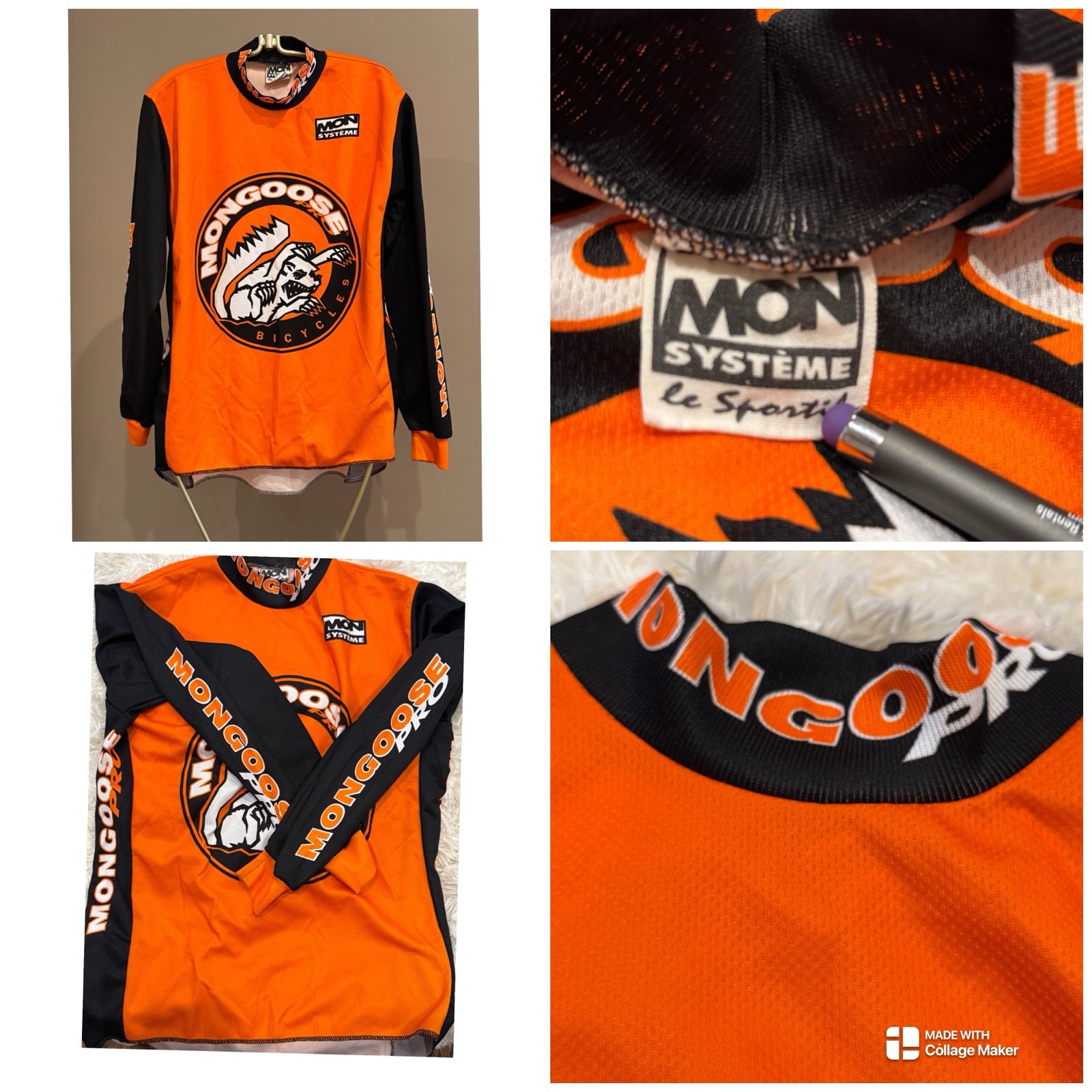 Vintage Mongoose Racing Jersey