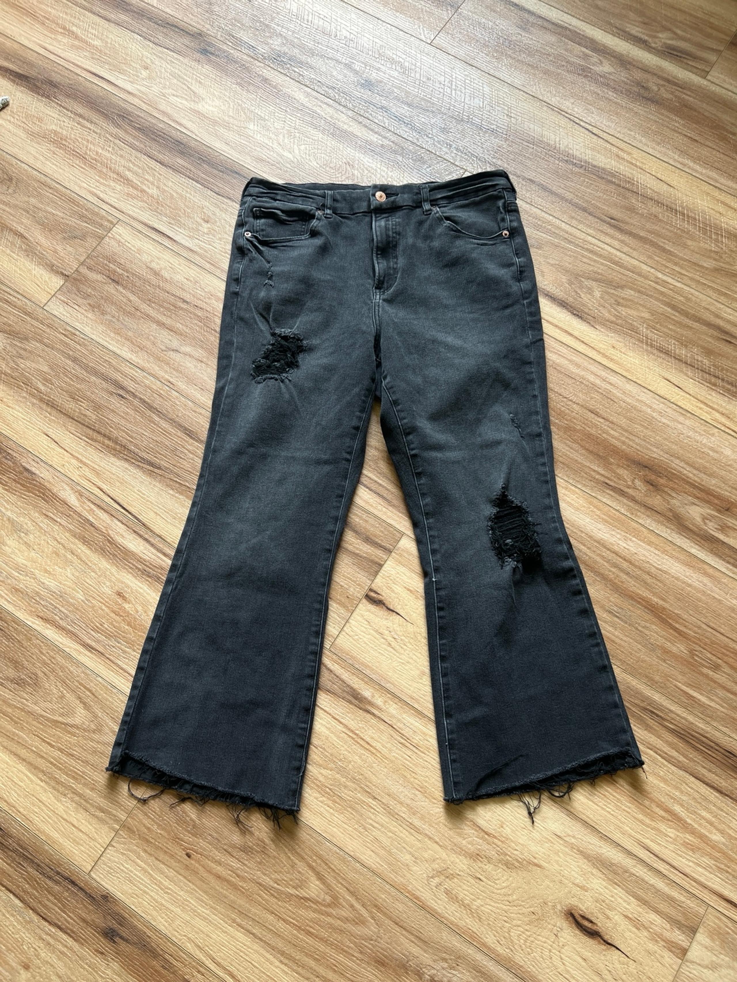 Cropped flare jeans - Express