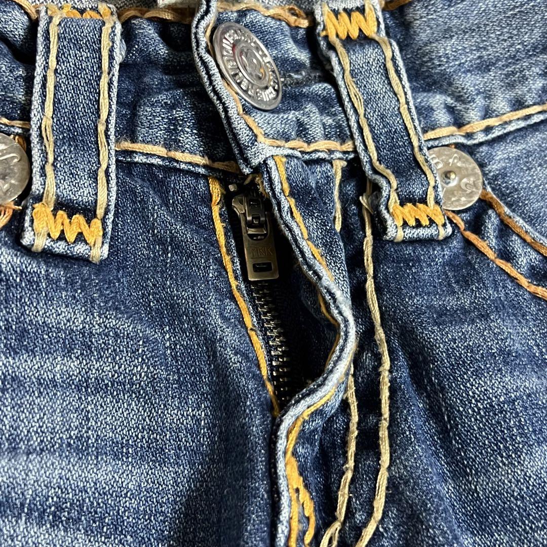 True Religion Joey Super T Jeans 28 USA Made Vintage Thick