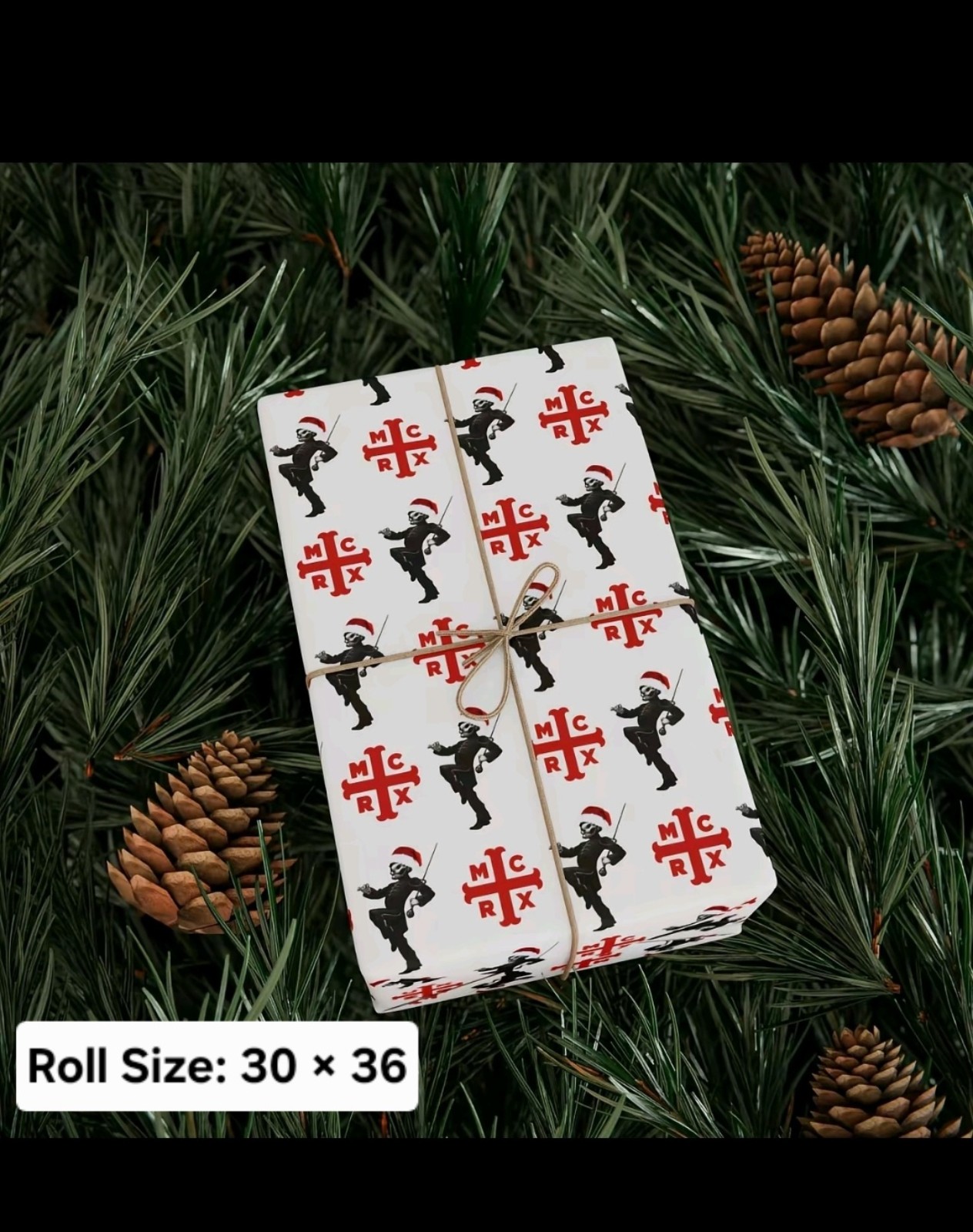 MY CHEMICAL ROMANCE- GIFT WRAP ROLL!