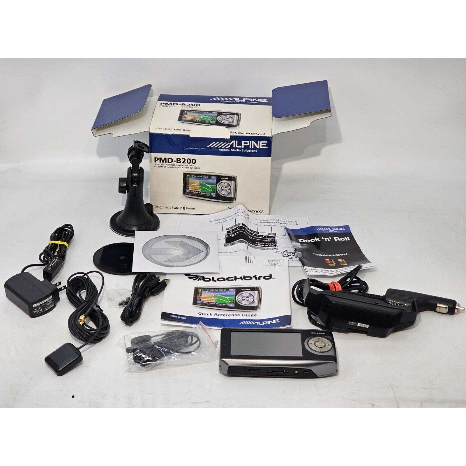 Alpine PMDB200 PMD-B200 Blackbird Portable Navigation System