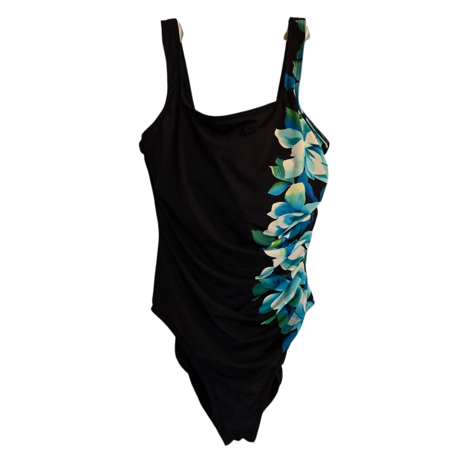Miracle Suit Slimming Built in Bra Ruched One Piece Swimsuit