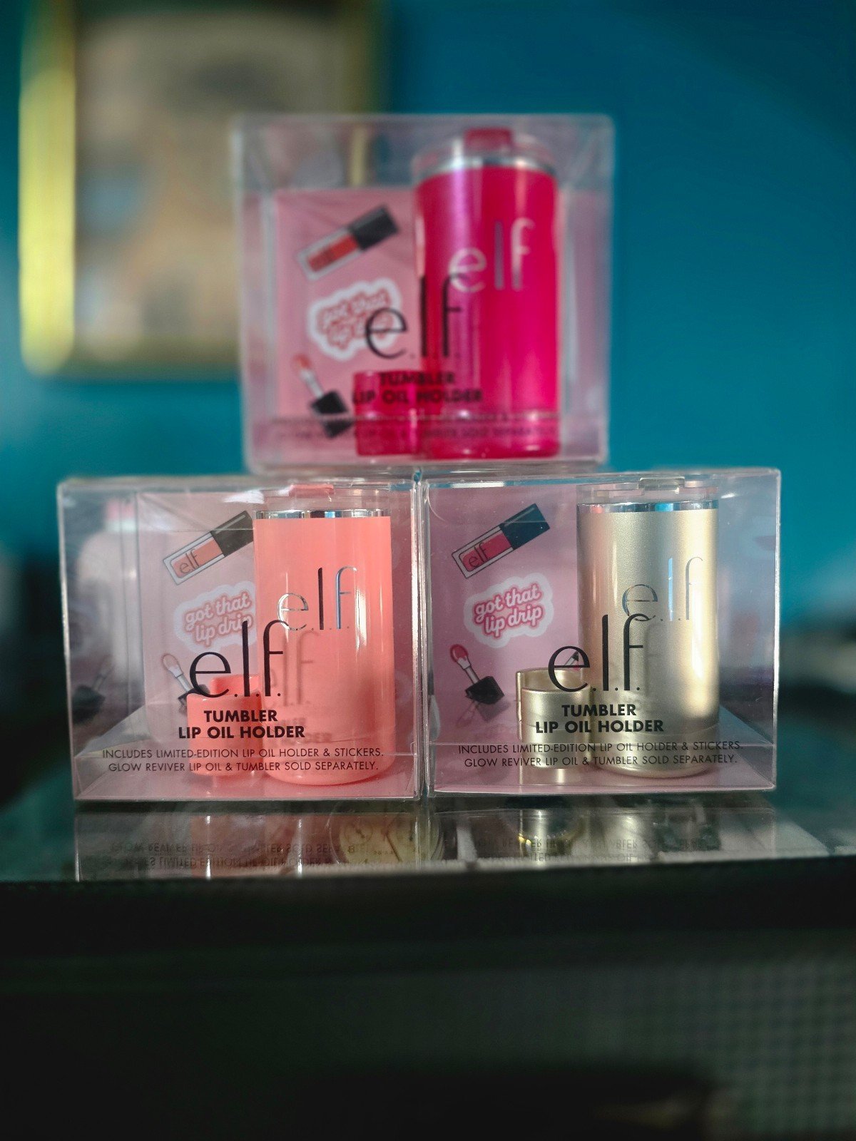 Stanley x elf tumbler lip oil holder bundle