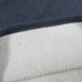 LL BEAN Shirt Mens XL-Tall Henley Waffle Knit Fleece Sherpa Lined Charcoal Gray