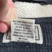 LL BEAN Shirt Mens XL-Tall Henley Waffle Knit Fleece Sherpa Lined Charcoal Gray