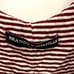 Like New Brandy Melville Red & White Striped Spaghetti Strap Tank Top Small