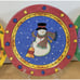 Sango China Sweet Shoppe Christmas 3 Plates & 3 Bowls, Christmas Snowman Design