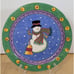 Sango China Sweet Shoppe Christmas 3 Plates & 3 Bowls, Christmas Snowman Design