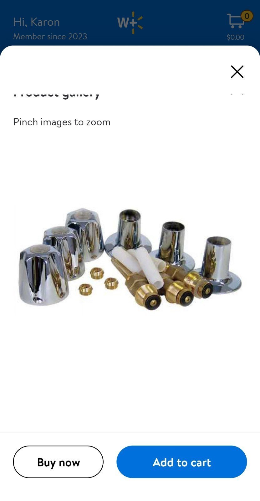 Complete Rebuild Kit for Price Pfister Shower/Tub .