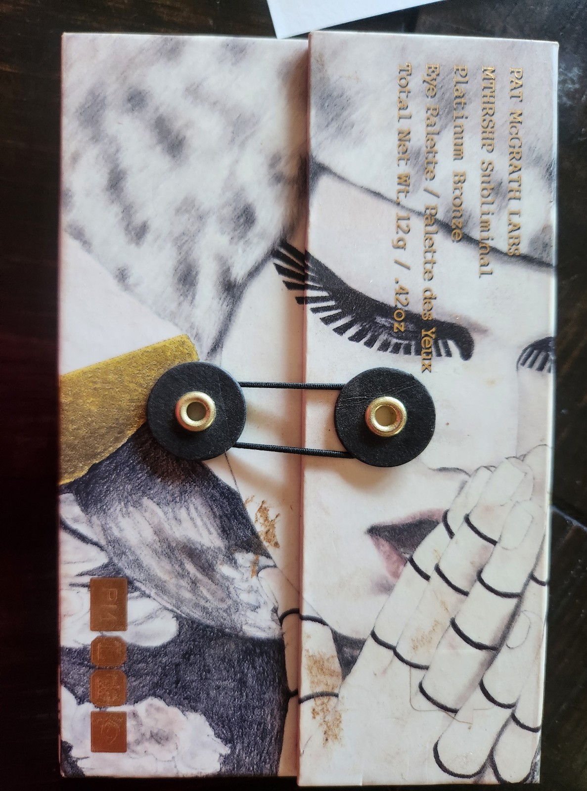 Pat McGrath Labs Eye Palette Mothership subliminal platinum bronze