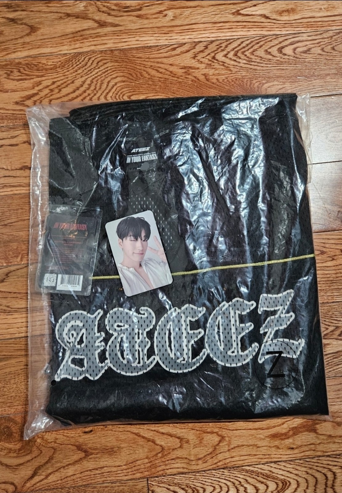 ATEEZ US サン Football Uniform 2025 Custom Ateez 2025 World Tour in Fantasy Kpop Football Jersey
